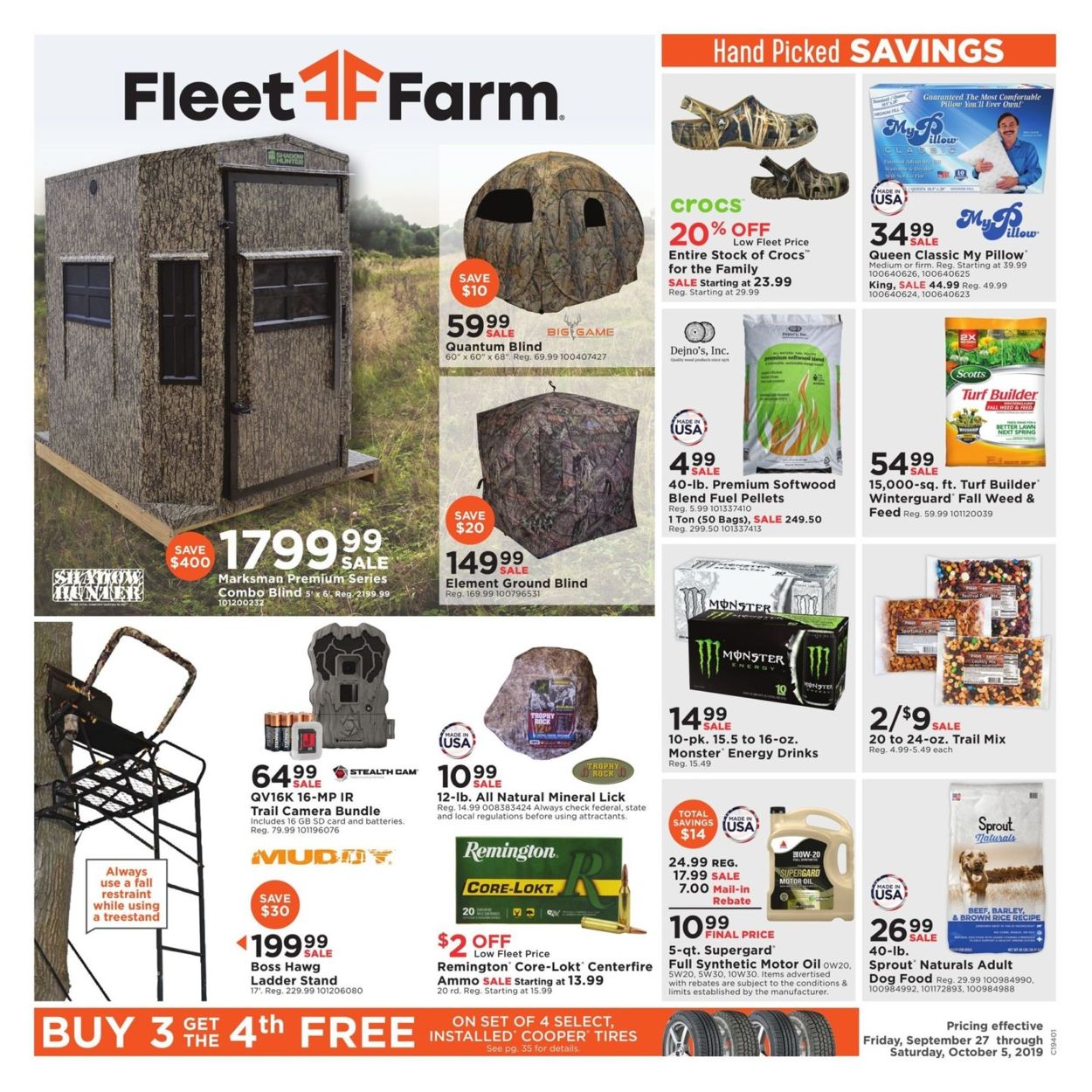 Catalogue Fleet Farm from 09/27/2019