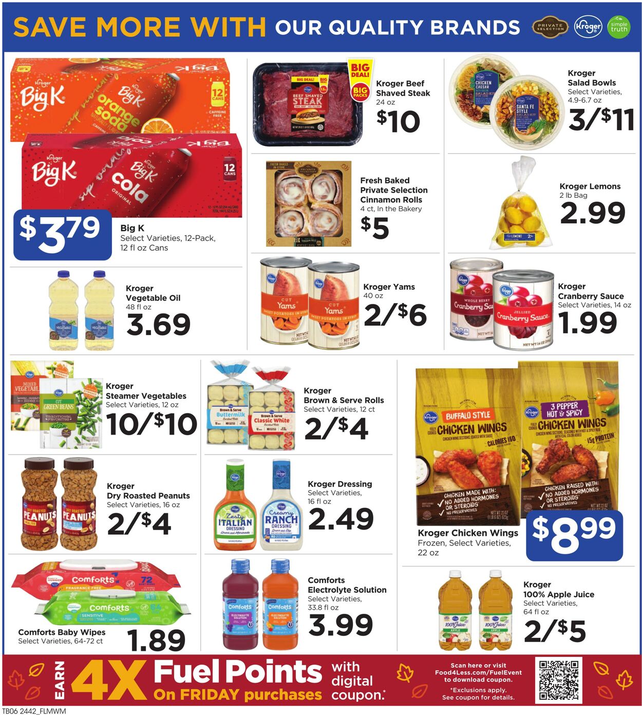 Catalogue Food 4 Less from 11/20/2024