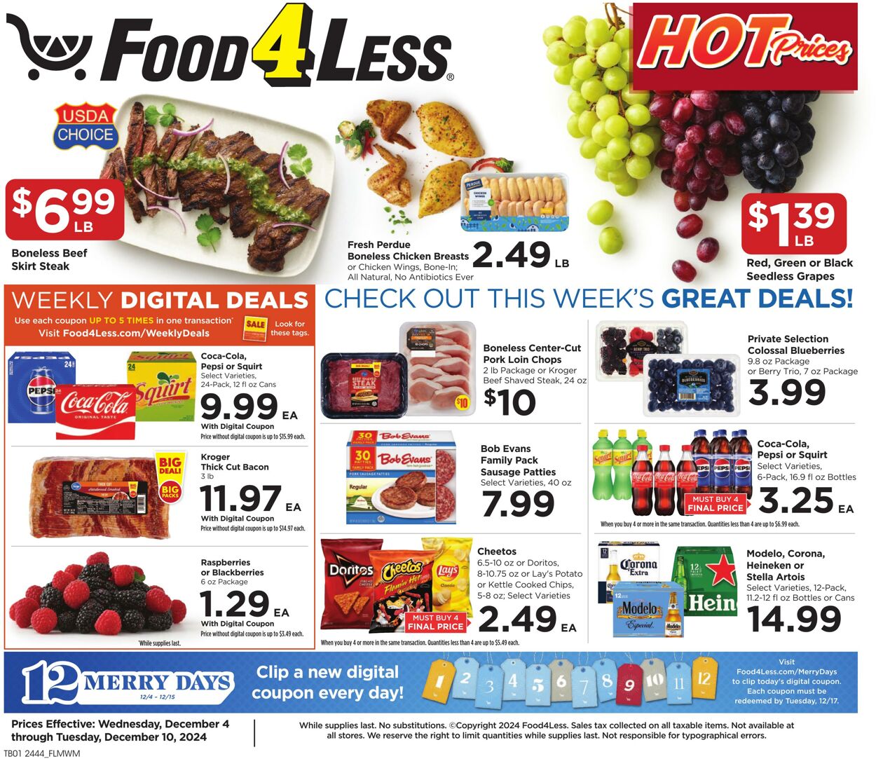 Catalogue Food 4 Less from 12/04/2024