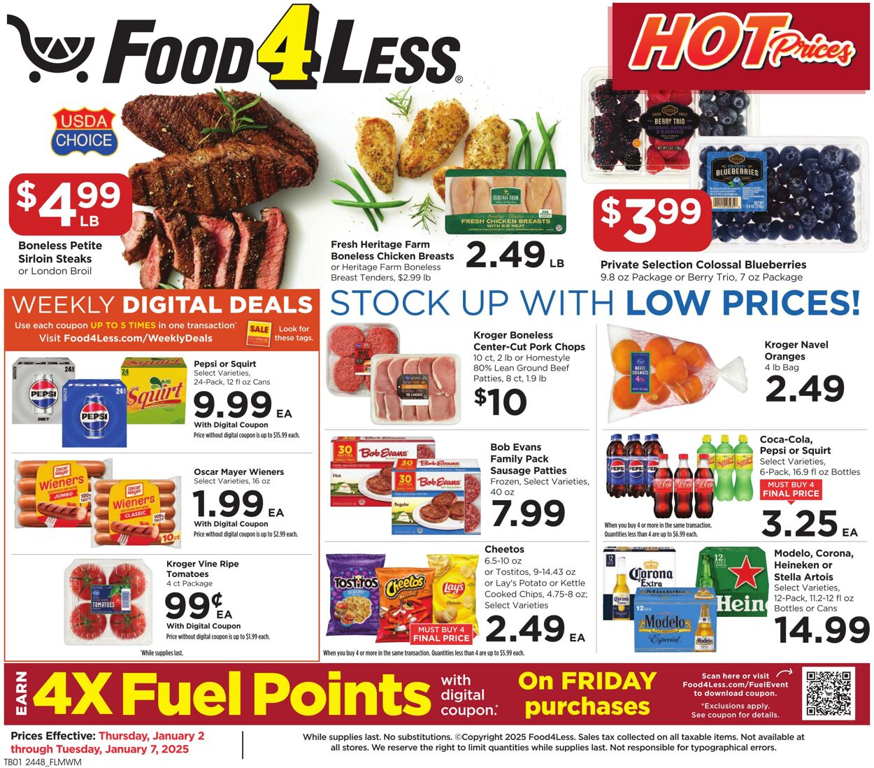 Catalogue Food 4 Less from 01/02/2025