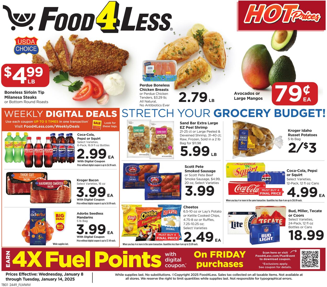 Catalogue Food 4 Less from 01/08/2025