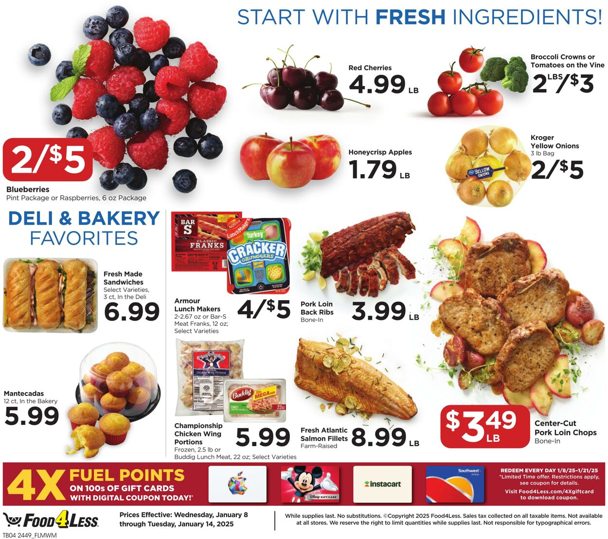 Catalogue Food 4 Less from 01/08/2025