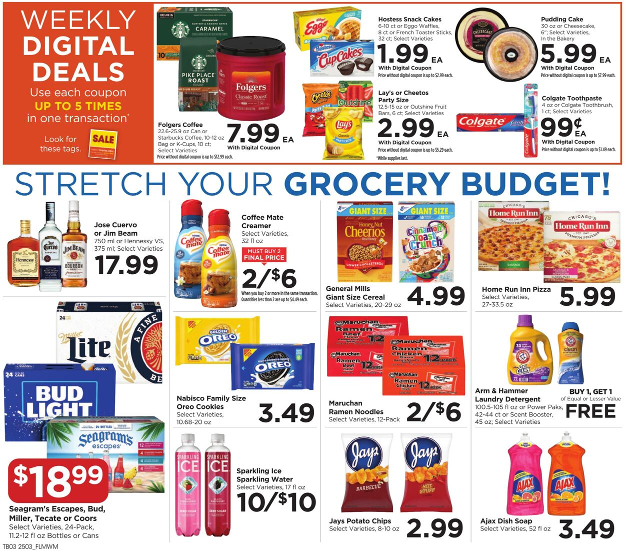 Catalogue Food 4 Less from 02/19/2025