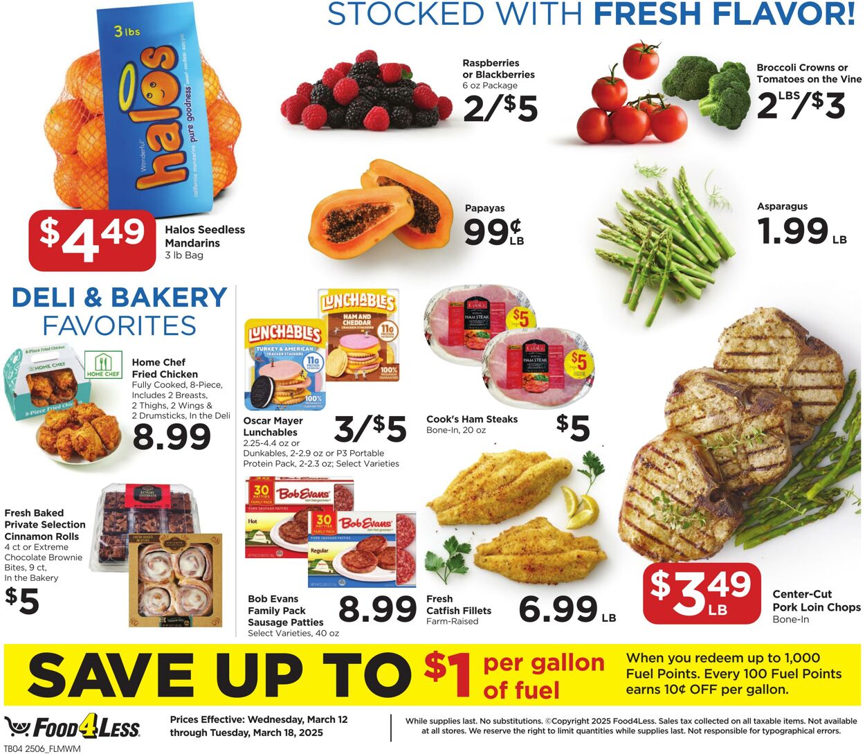 Catalogue Food 4 Less from 03/12/2025