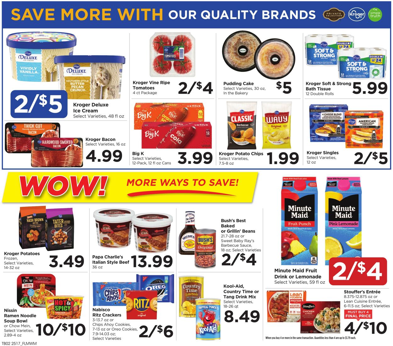 Catalogue Food 4 Less from 05/28/2025