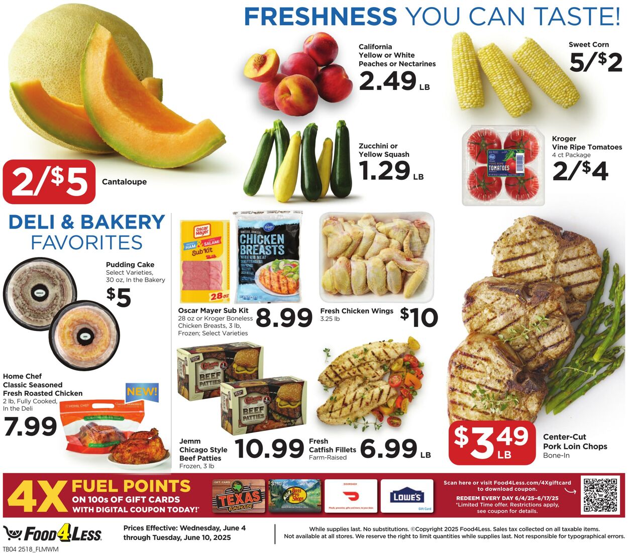 Catalogue Food 4 Less from 06/04/2025