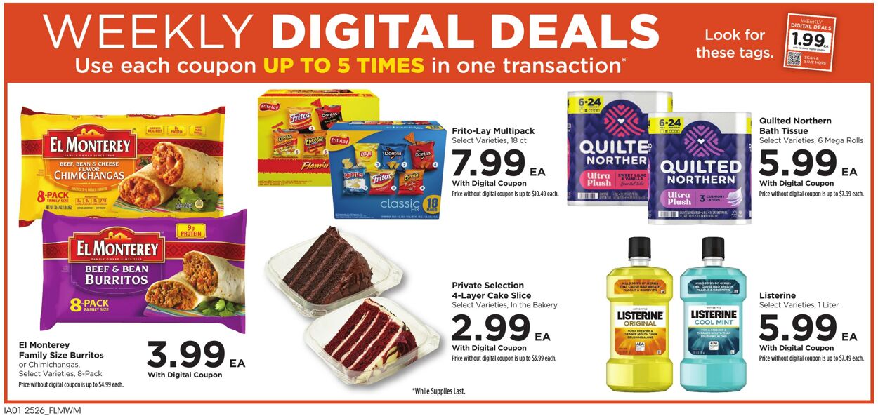 Catalogue Food 4 Less from 07/30/2025
