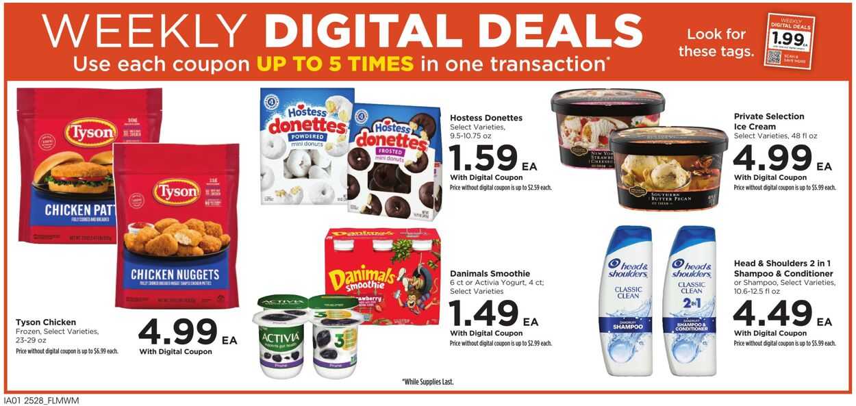 Catalogue Food 4 Less from 08/13/2025