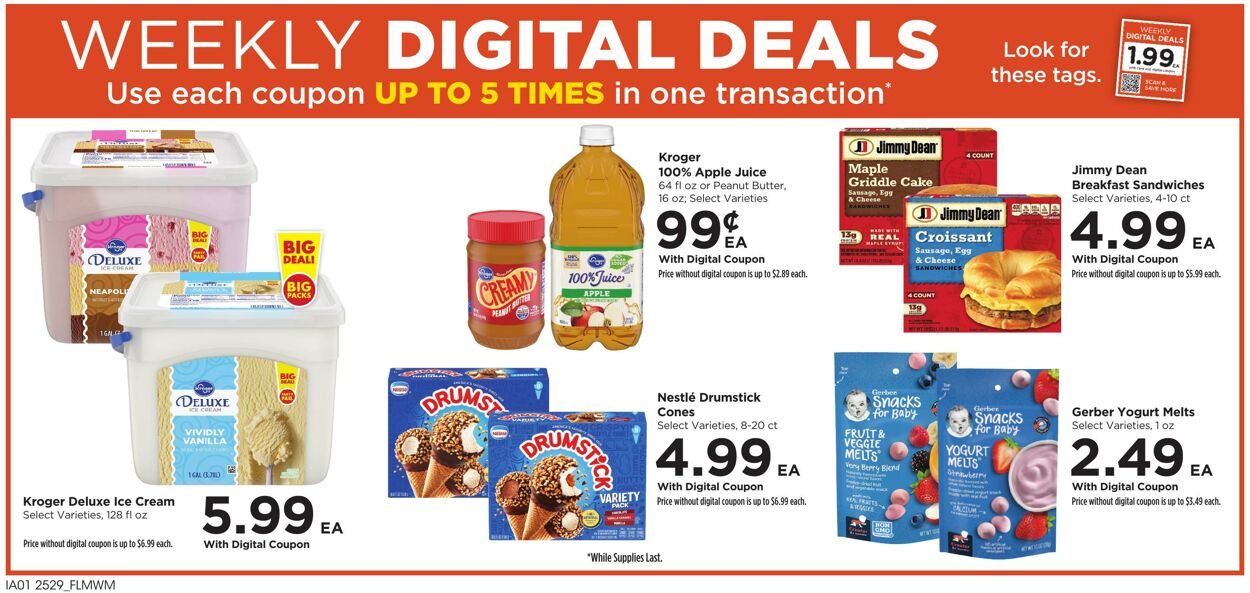 Catalogue Food 4 Less from 08/20/2025