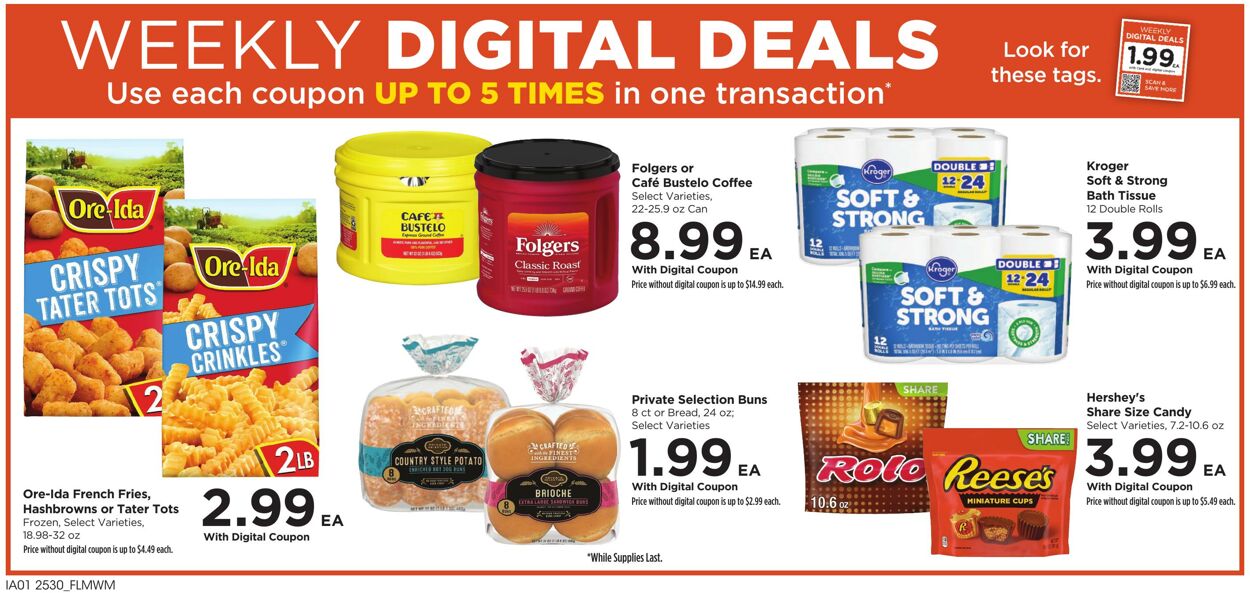 Catalogue Food 4 Less from 08/27/2025