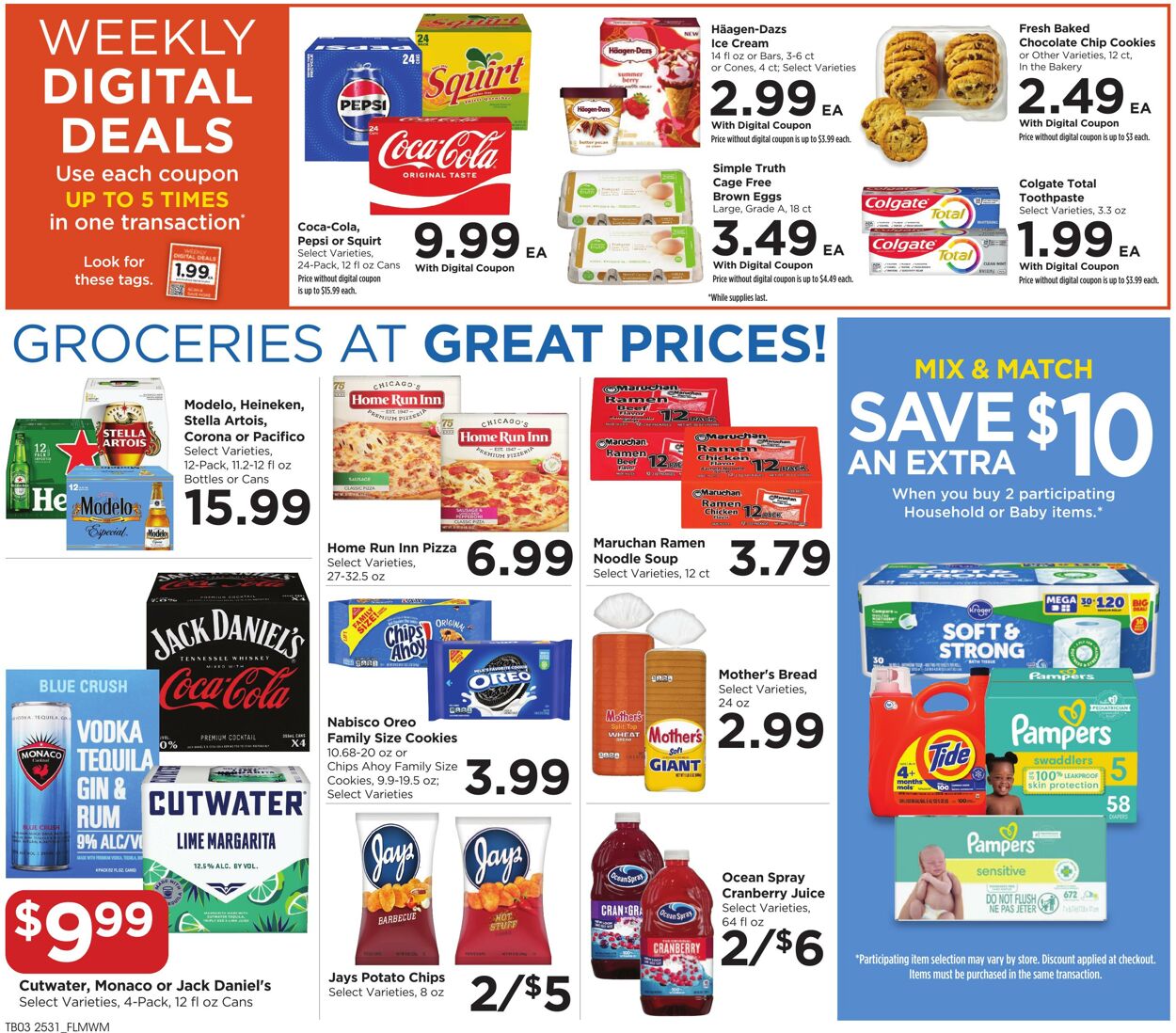 Catalogue Food 4 Less from 09/03/2025