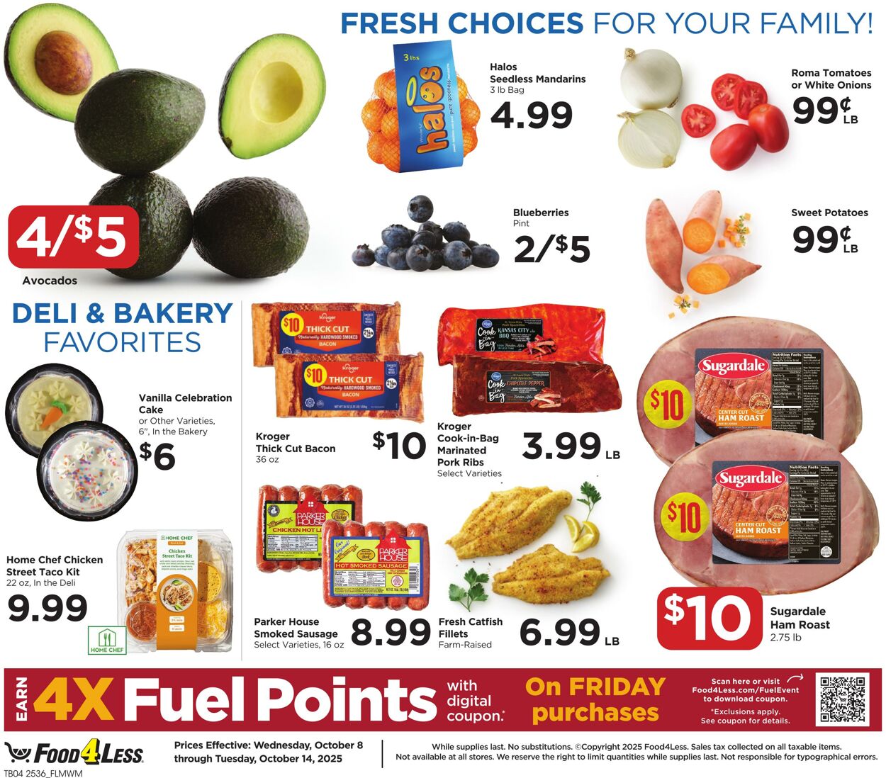 Catalogue Food 4 Less from 10/08/2025