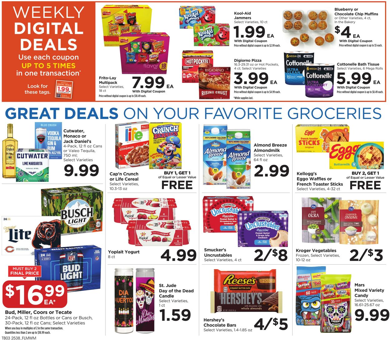 Catalogue Food 4 Less from 10/22/2025