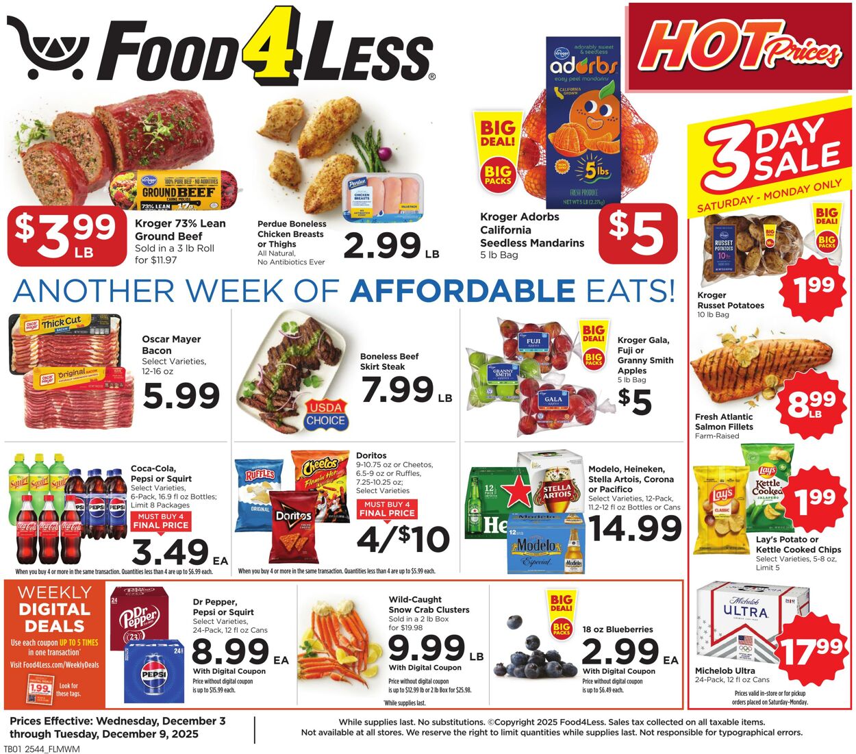 Catalogue Food 4 Less from 12/03/2025