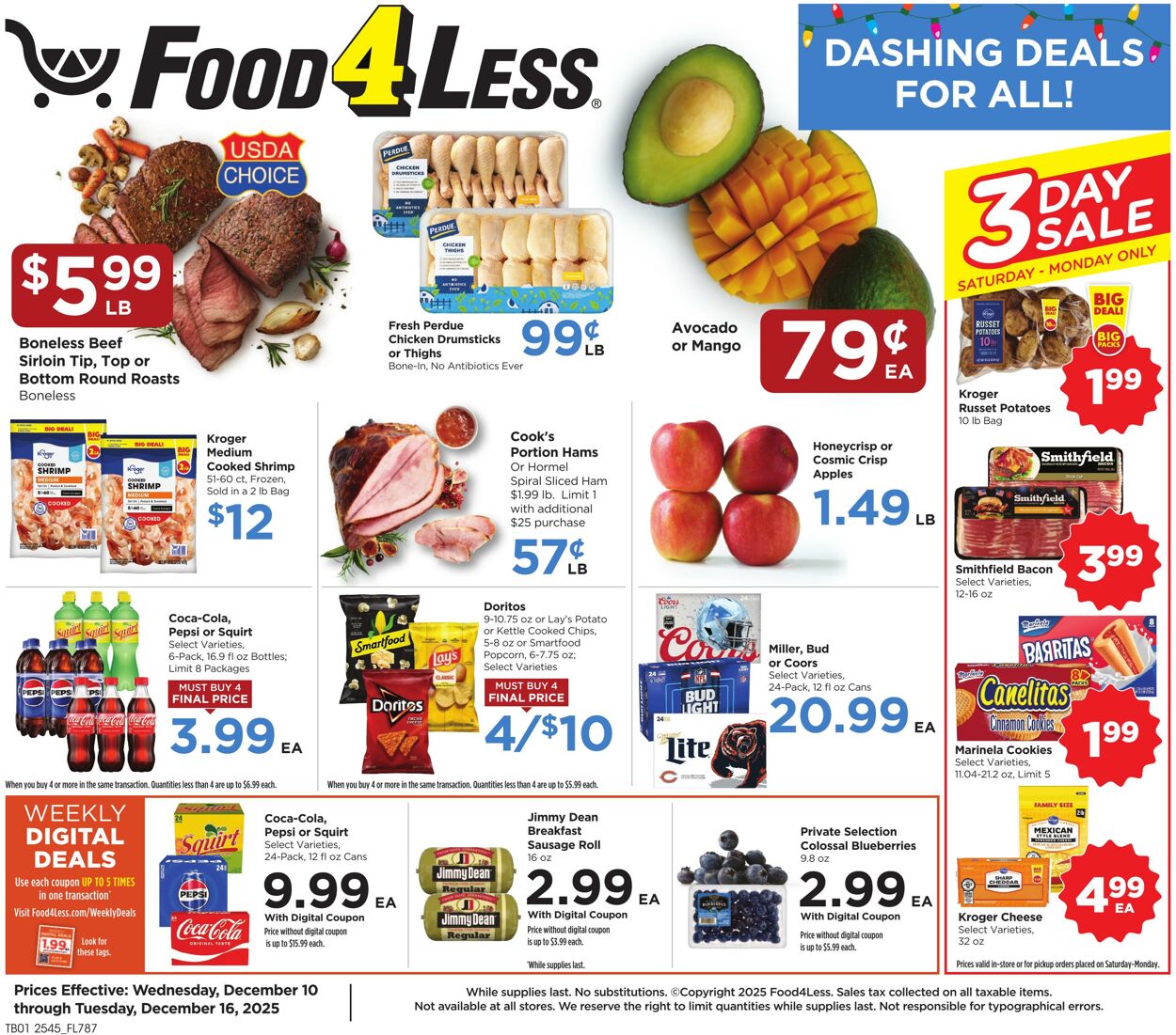Catalogue Food 4 Less from 12/10/2025