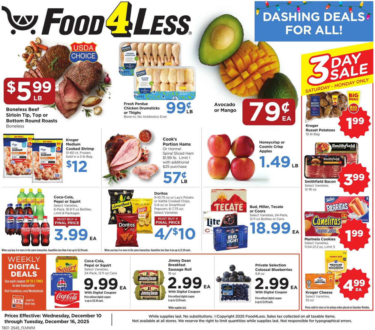 Catalogue Food 4 Less from 12/10/2025