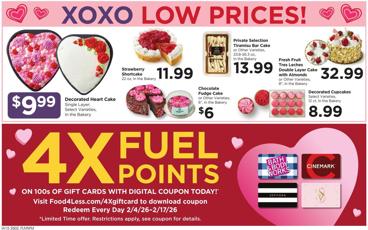 Catalogue Food 4 Less from 02/11/2026