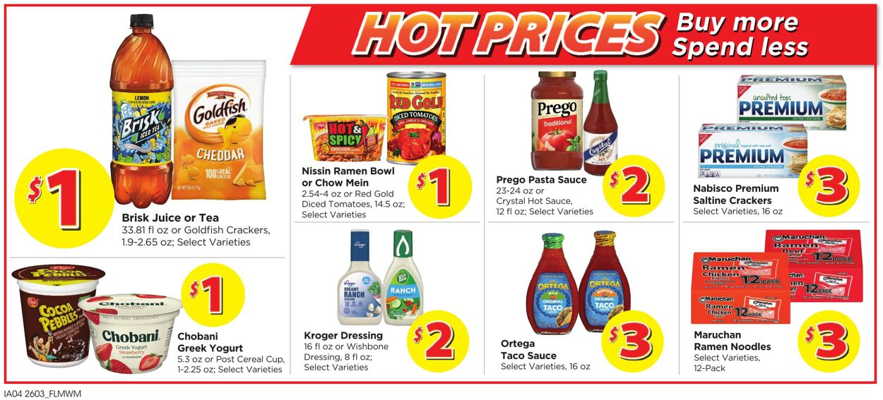 Catalogue Food 4 Less from 02/18/2026