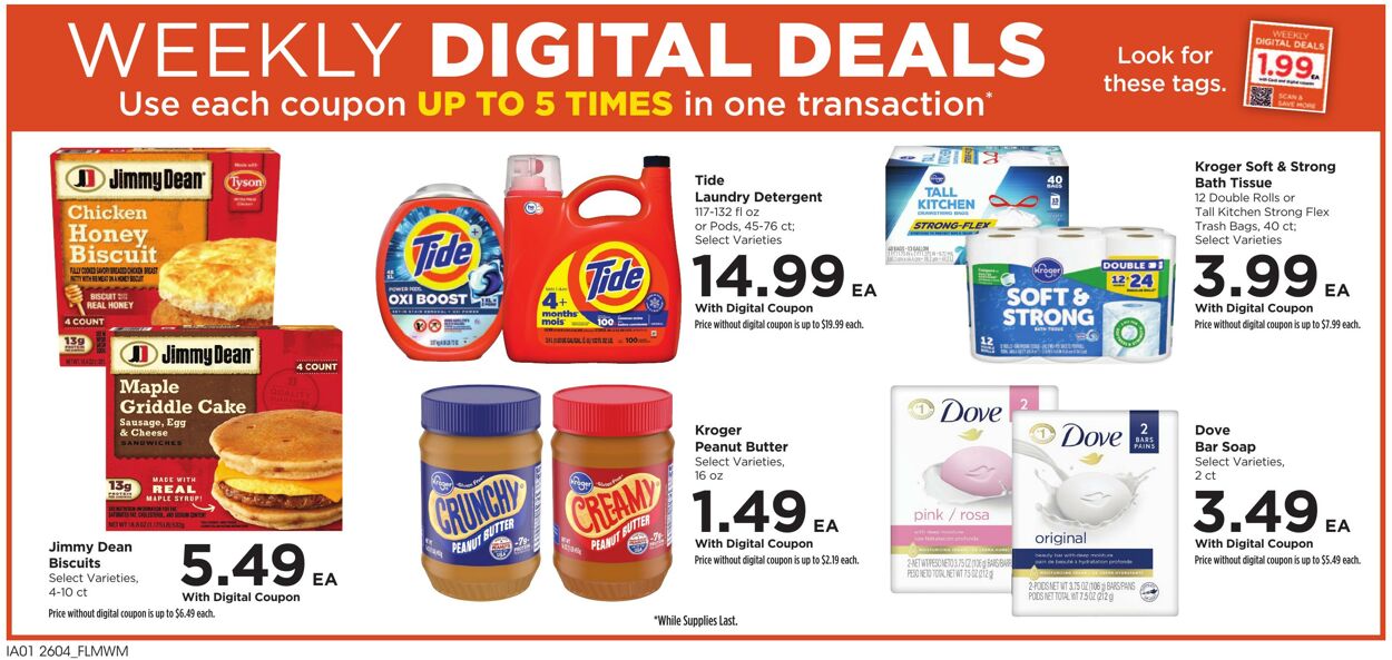 Catalogue Food 4 Less from 02/25/2026