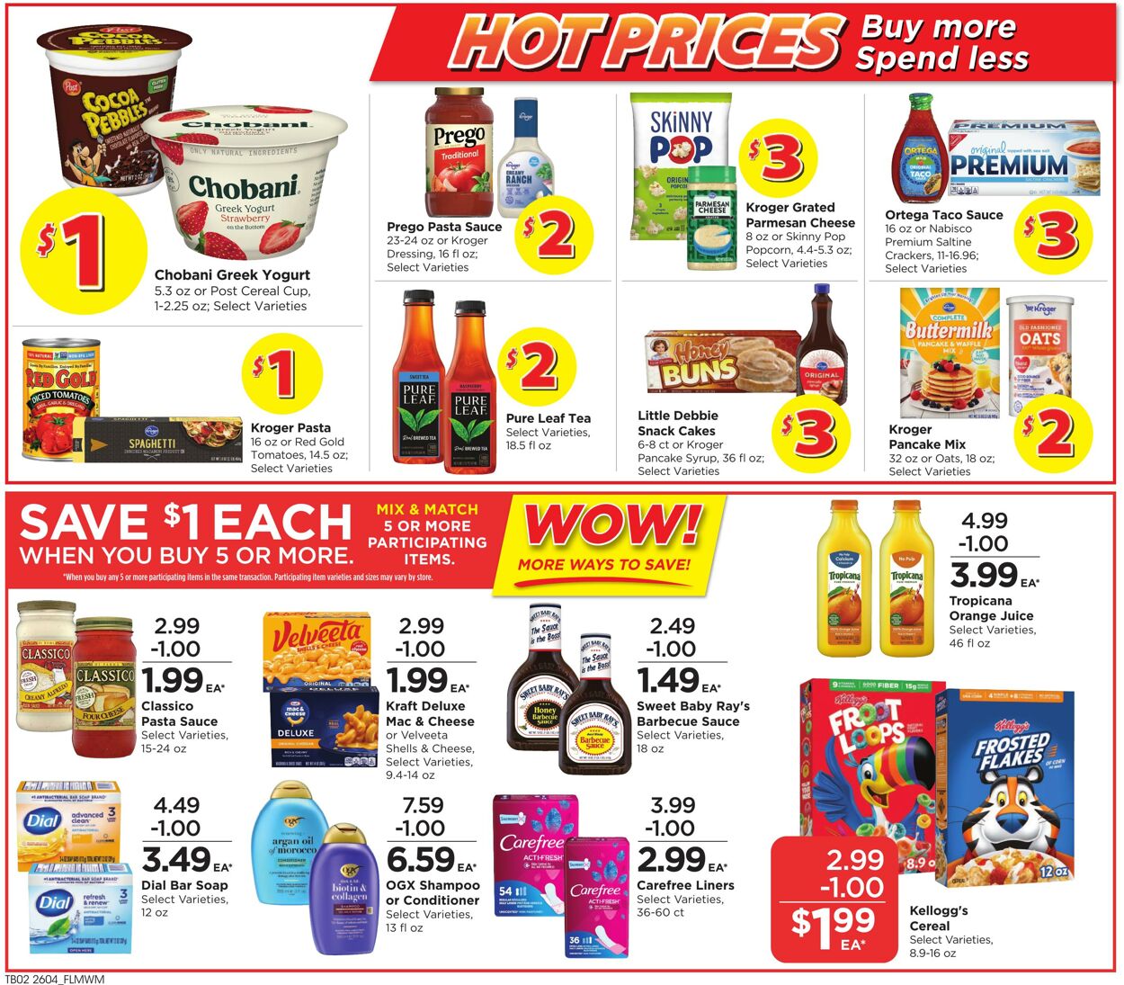 Catalogue Food 4 Less from 02/25/2026