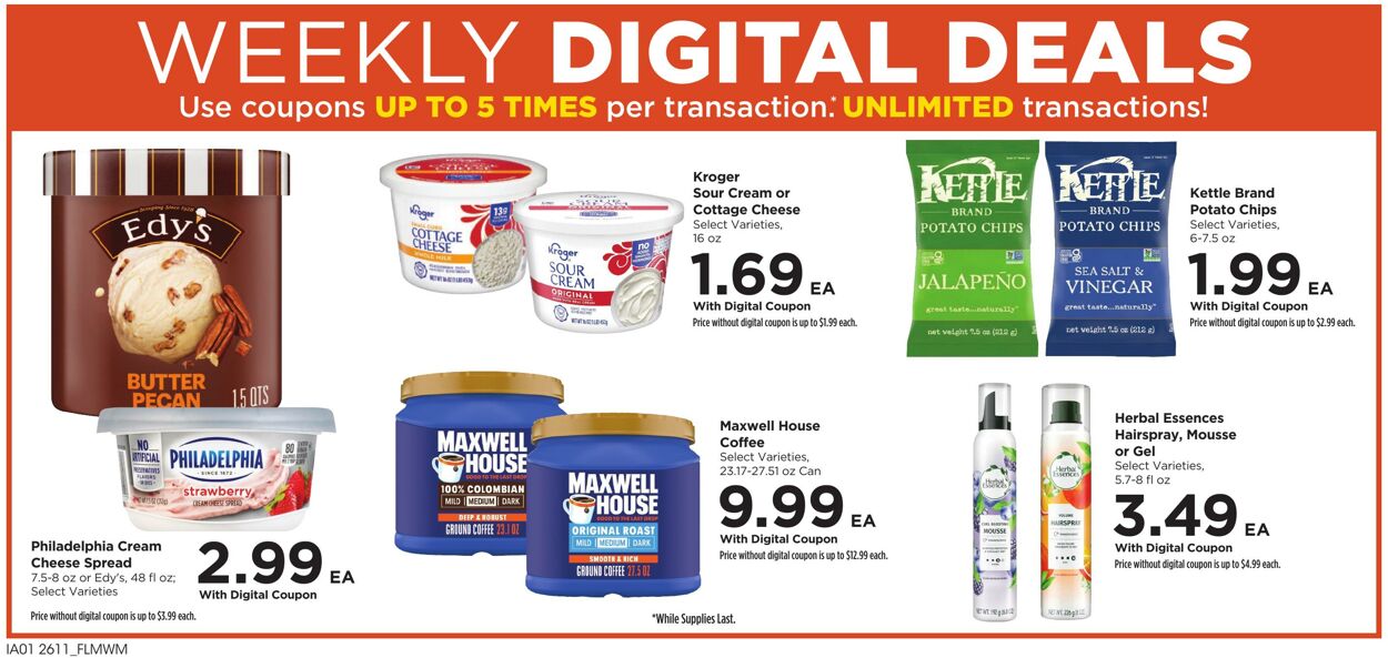 Catalogue Food 4 Less from 04/15/2026