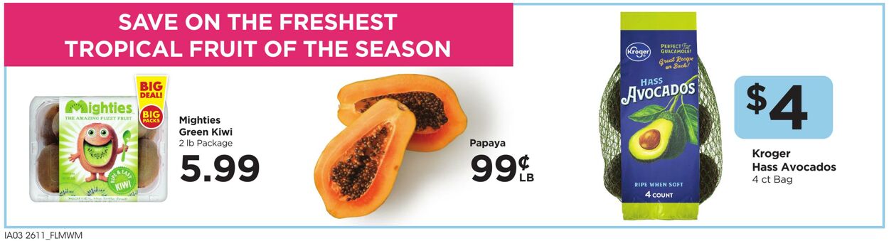 Catalogue Food 4 Less from 04/15/2026