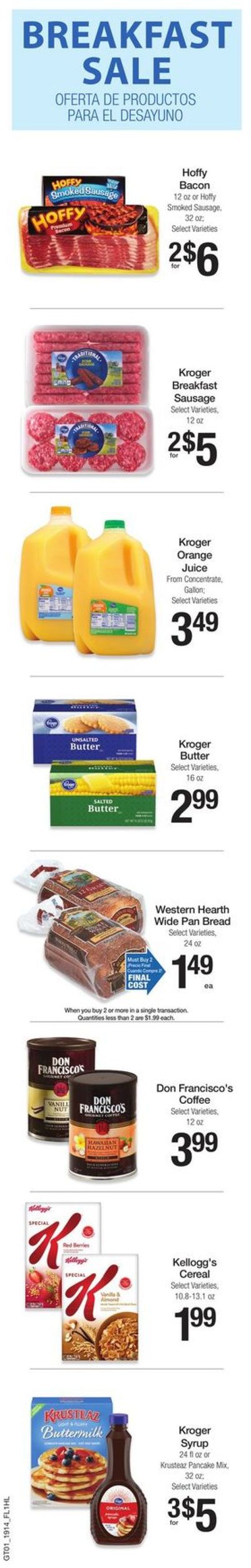 Catalogue Food 4 Less from 05/08/2019