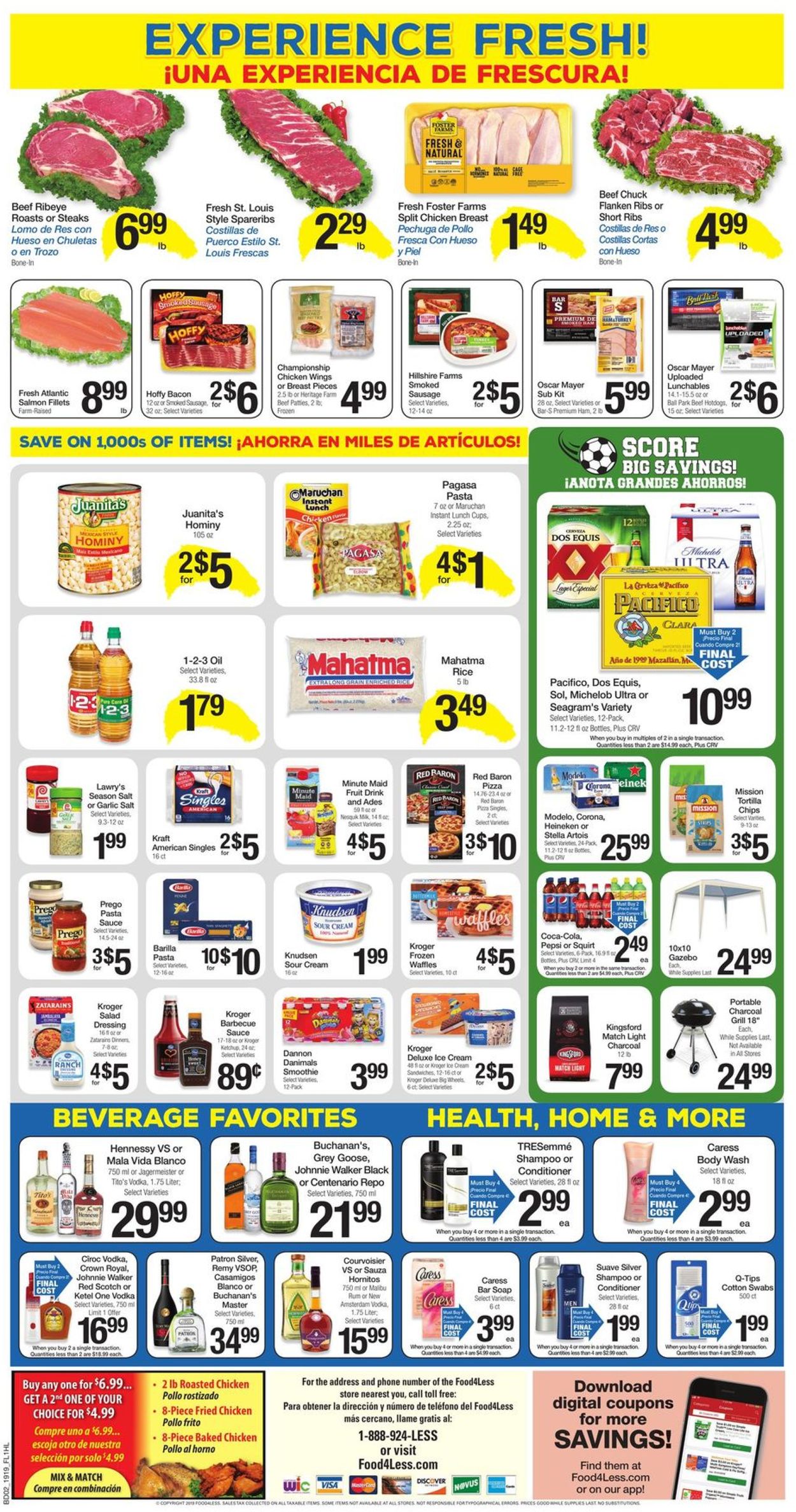 Catalogue Food 4 Less from 06/12/2019