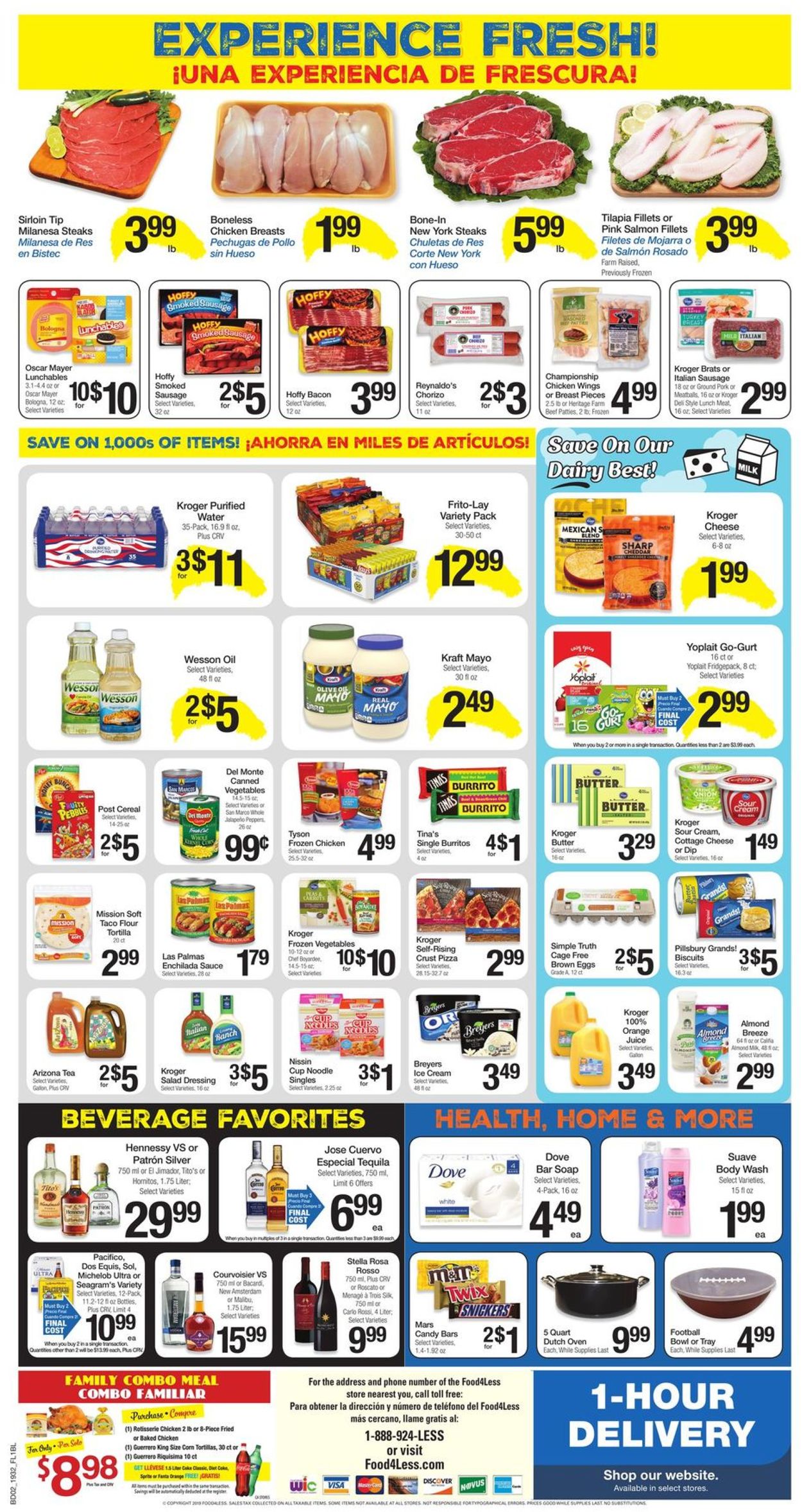Catalogue Food 4 Less from 09/11/2019