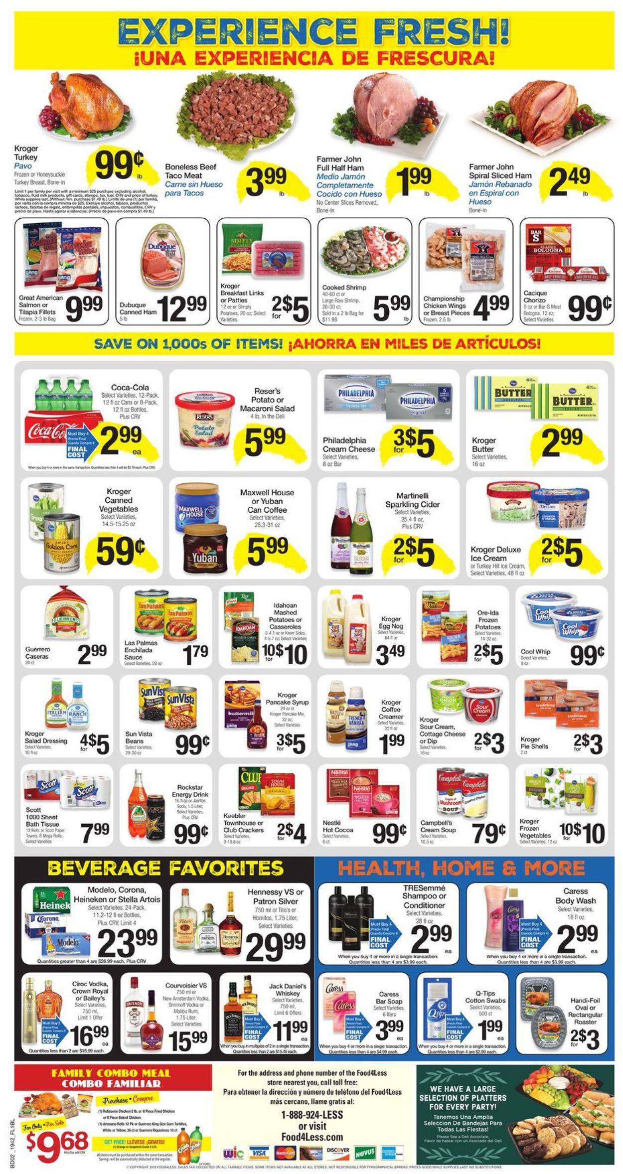Food 4 Less Current weekly ad 11/20 - 11/28/2019 [2] - frequent-ads.com