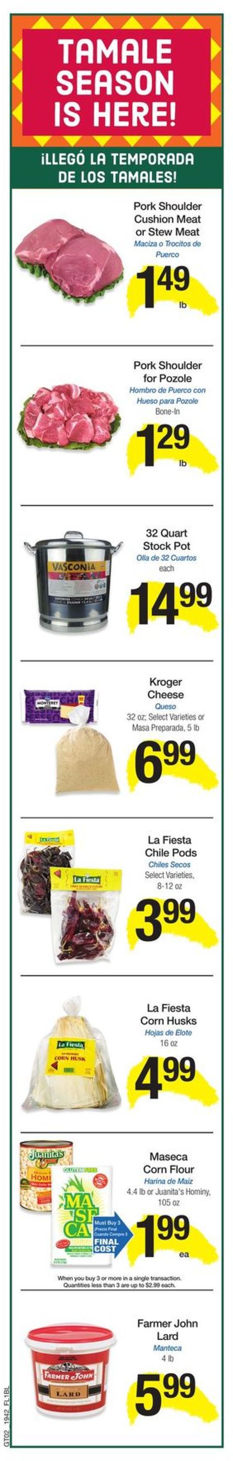 Catalogue Food 4 Less from 11/20/2019