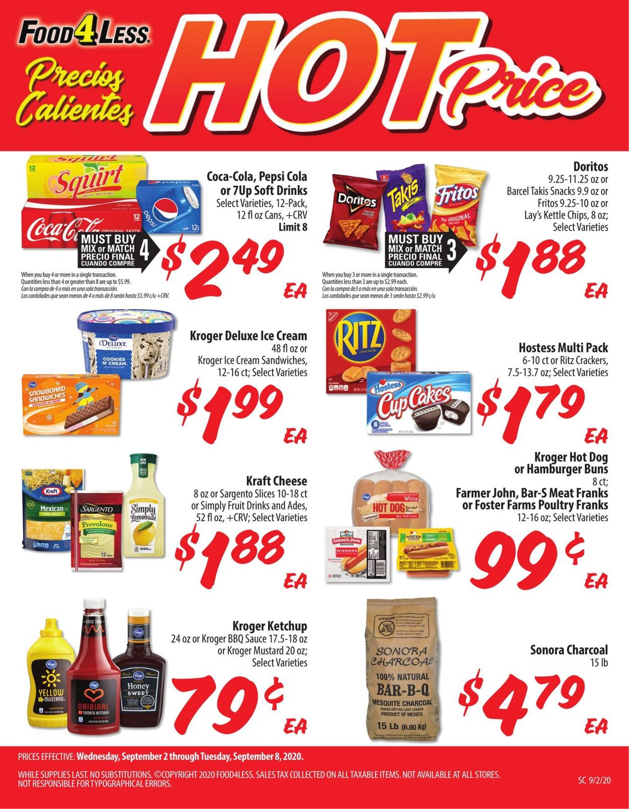 Catalogue Food 4 Less from 09/02/2020