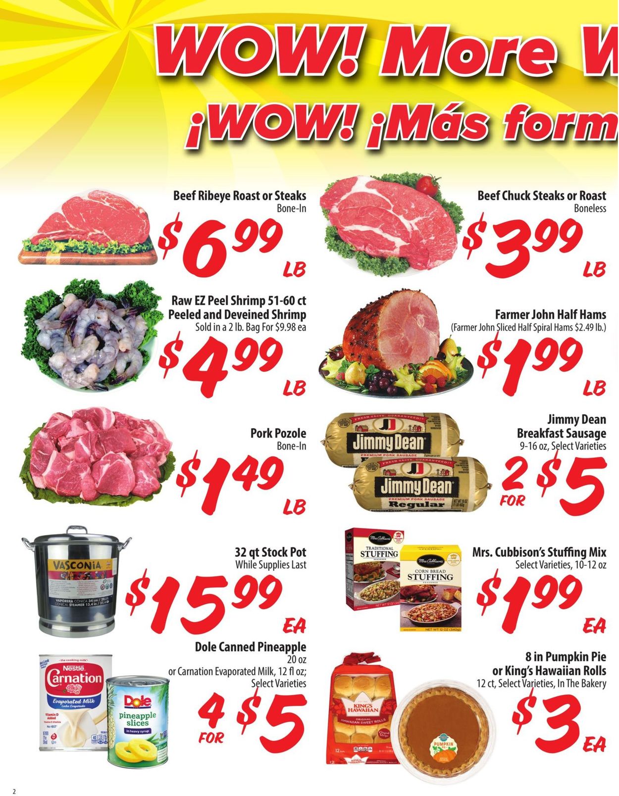 Catalogue Food 4 Less from 11/18/2020