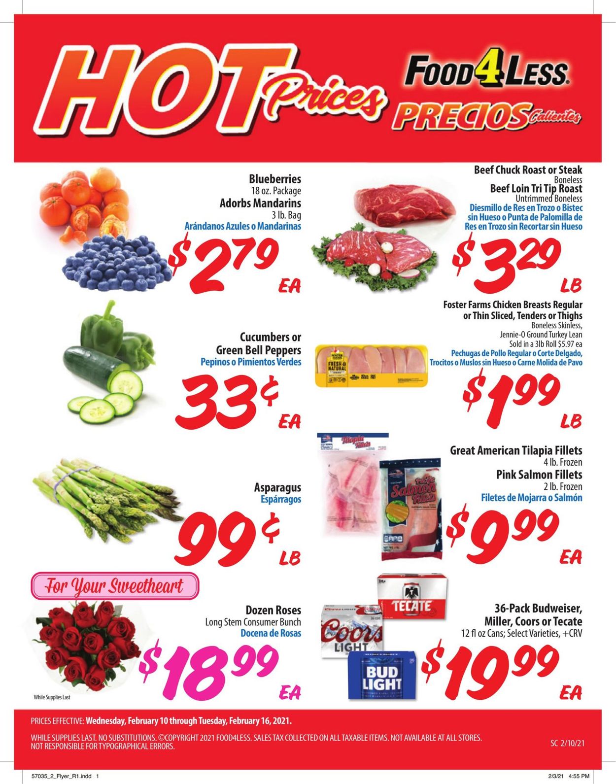 Catalogue Food 4 Less from 02/10/2021