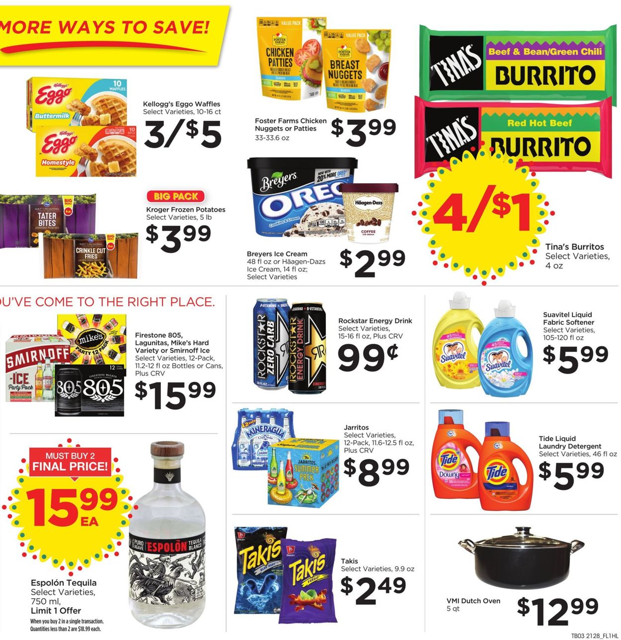 Catalogue Food 4 Less from 08/11/2021
