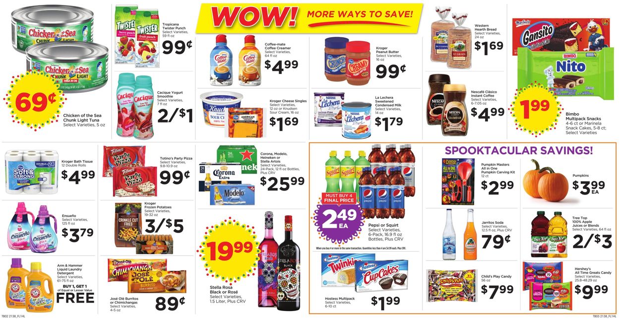 Catalogue Food 4 Less from 10/20/2021