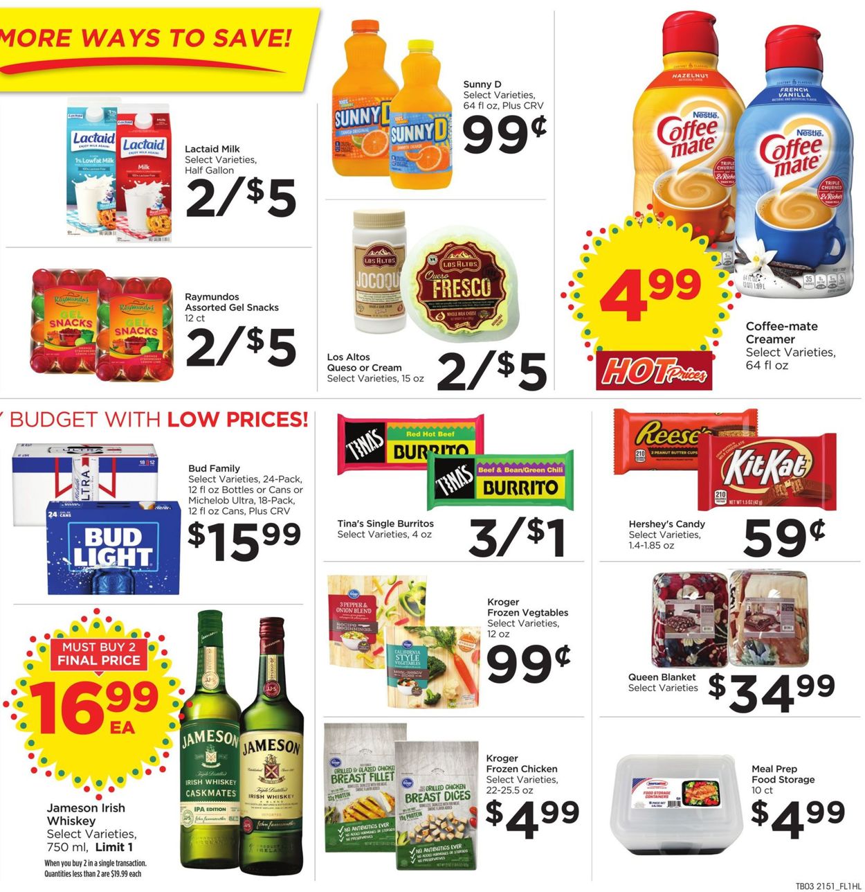 Catalogue Food 4 Less from 01/19/2022