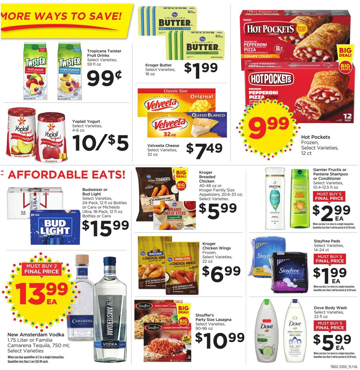 Catalogue Food 4 Less from 02/09/2022