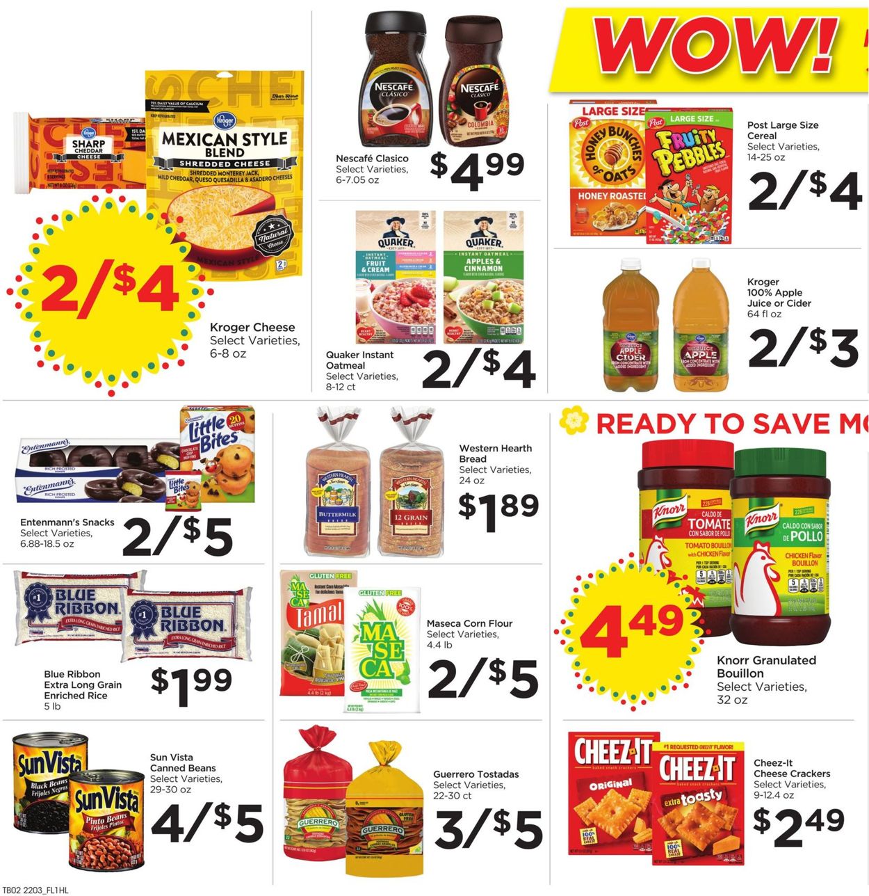 Catalogue Food 4 Less from 02/16/2022