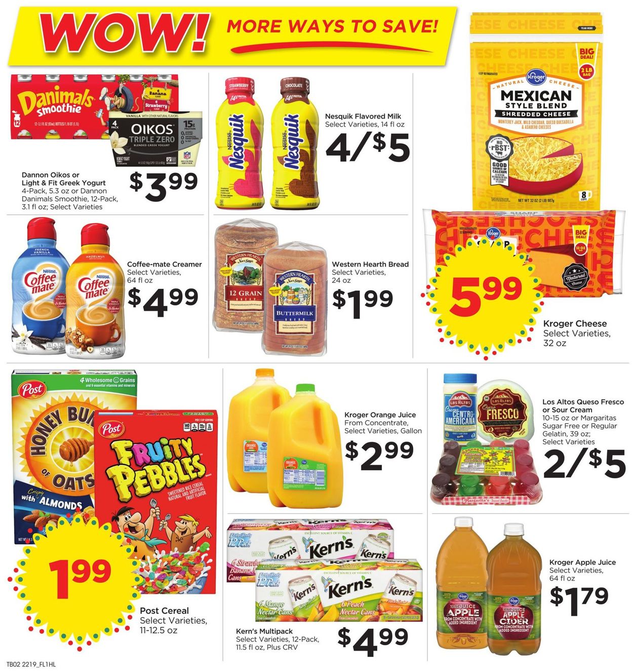 Catalogue Food 4 Less from 06/08/2022