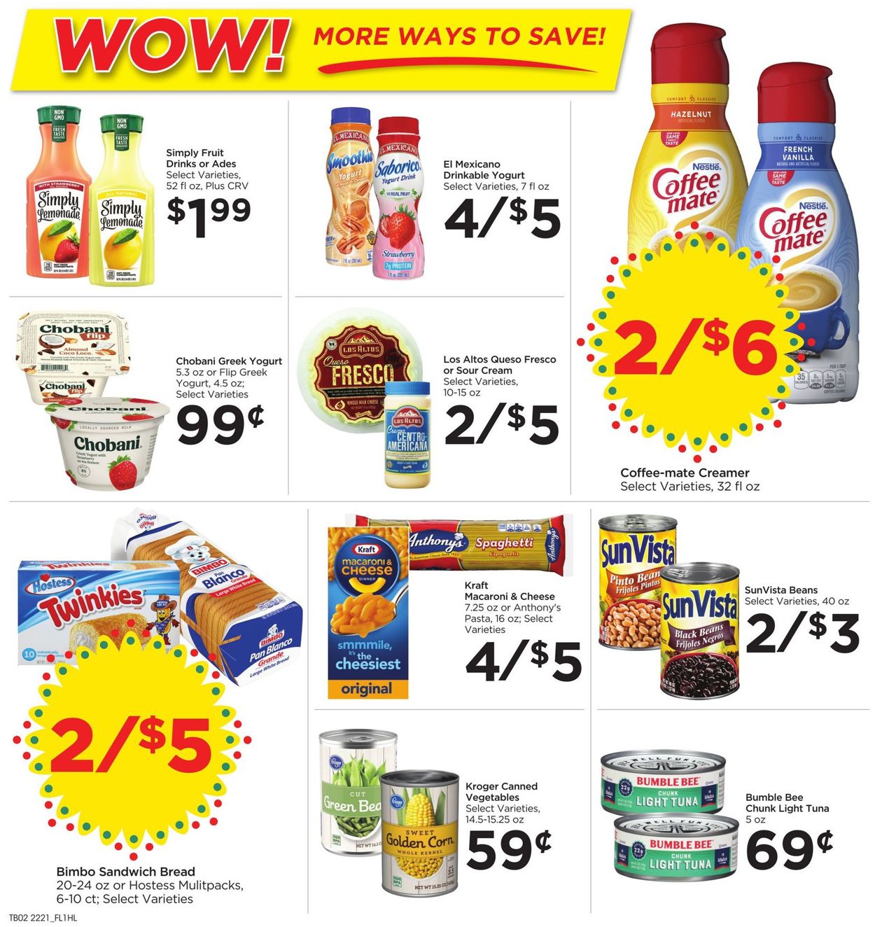 Catalogue Food 4 Less from 06/22/2022