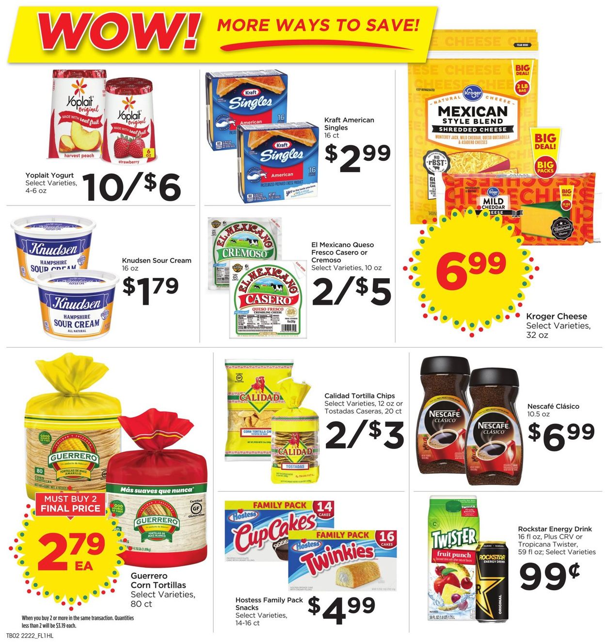 Catalogue Food 4 Less from 06/29/2022