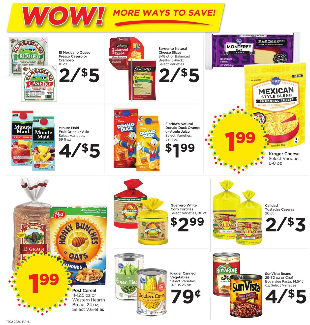 Catalogue Food 4 Less from 07/13/2022