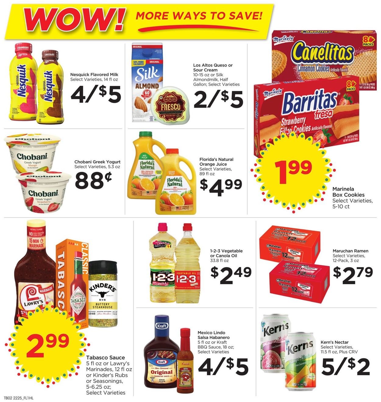 Catalogue Food 4 Less from 07/20/2022