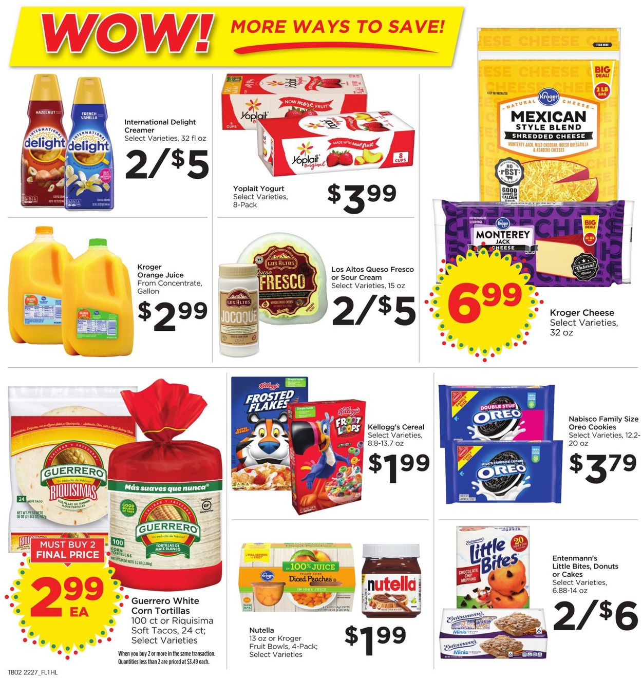 Catalogue Food 4 Less from 08/03/2022