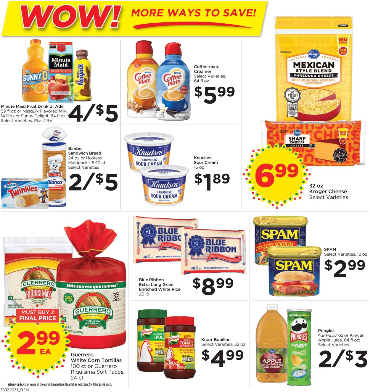 Catalogue Food 4 Less from 08/31/2022