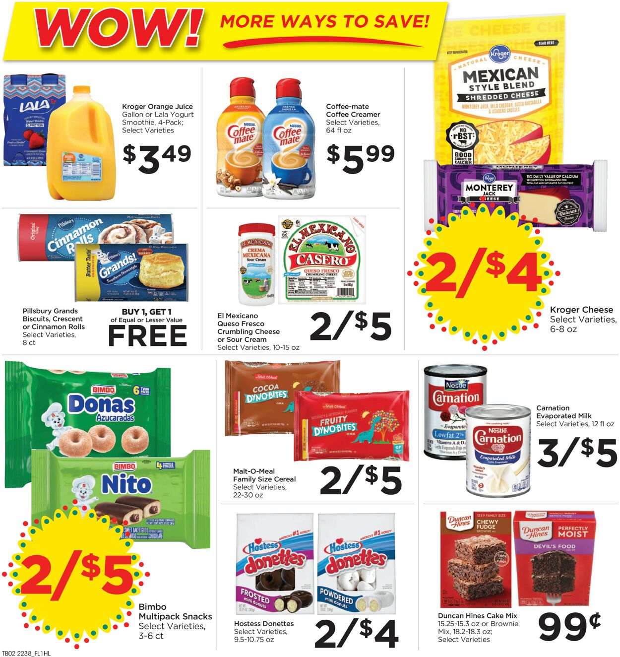 Catalogue Food 4 Less from 10/19/2022