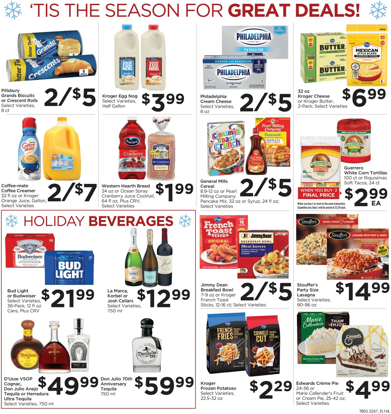 Catalogue Food 4 Less from 12/21/2022