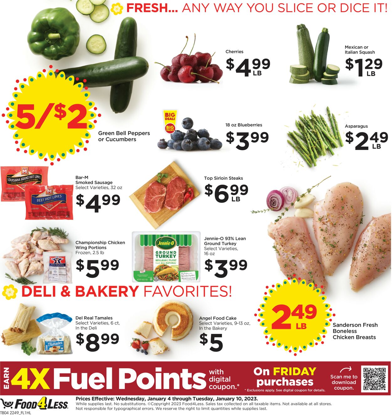Catalogue Food 4 Less from 01/04/2023