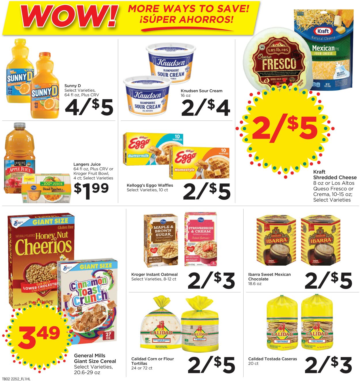 Catalogue Food 4 Less from 01/25/2023
